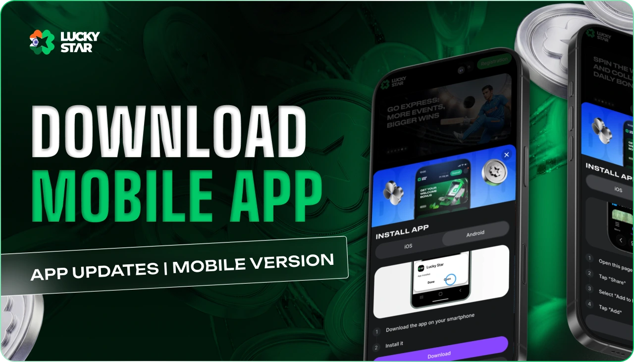 Lucky Star application setup process including installation and device compatibility